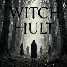 book cover for the novel witch hunt, no frames