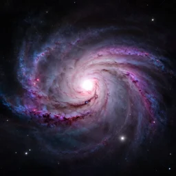 andromeda nebula desktop wallpaper, trending  on deviantart, artstation