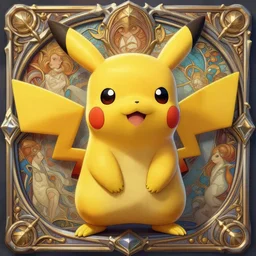 photography of pikachu pug, deep focus, d & d, intricate, elegant, highly detailed, digital painting, artstation, concept art, matte, sharp focus, illustration, hearthstone, art by artgerm and greg rutkowski and alphonse mucha