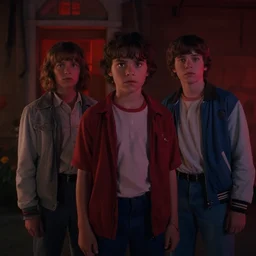 Stranger Things, film still, 4k