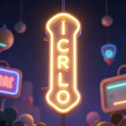glowing light coming from neon signs out of frame by disney concept artists, blunt borders, rule of thirds