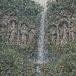 carved into a Mountain a temple above a waterfall, giant intricate statues, arches adorned pillars, archways, gnarly trees, lush vegetation, forrest,  a small stream runs beneath the waterfall, landscape, raphael lacoste, eddie mendoza, alex ross, concept art, matte painting, highly detailed, rule of thirds, dynamic lighting, cinematic, detailed, denoised, centerd