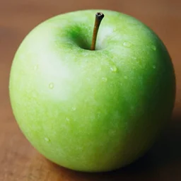 a beautiful photo of a green apple, Kodak Ektachrome E100