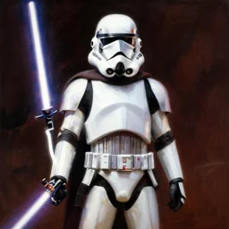 Star wars painting by alex ross