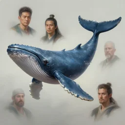 a detailed portrait of a flying whale, by victo ngai and justin gerard, digital art, realistic painting, very detailed, fantasy, dnd, character design, trending on artstation