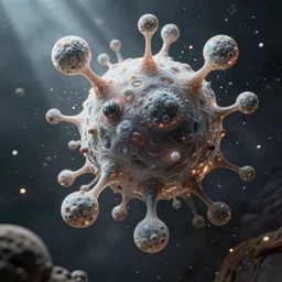 A lifeform made of gas, discovered in another dimension, accurate depiction