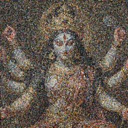 A cinematic closeup portrait of the colossal Indian Hindu demon Satan goddess princess mistress of Death, by Rembrandt van Rijn, by Wayne Barlowe, by Paul Lehr, by Bruce Pennington, by Zdzisław Beksiński, oil on canvas, masterpiece, trending on artstation, featured on pixiv, cinematic composition, dramatic pose, beautiful lighting, sharp, details, details, hyper-detailed, no frames, 8K