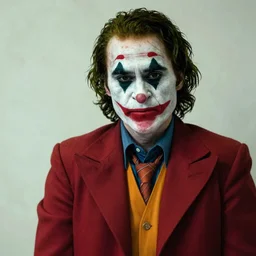 hyperreal photo of Nicolas Cage as the Joker