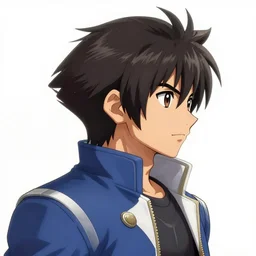avatar of male character from final fantasy 3, avatar, profile picture, concept art, digital art, final fantasy style, manga, cell shading, nintendo ds, ray tracing, render, trending in artstation, chrono trigger, cyberpunk