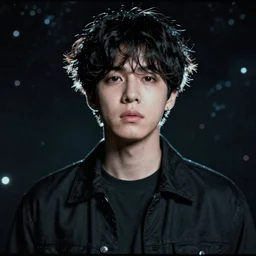 film still of jungkook in cosmic horror! the musical by david cronenberg, horror sci fi, 3 5 mm film, atmospheric, ultra fine detail, film grain, photorealistic, dramatic lighting