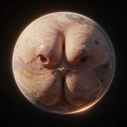 planet made of buttcheeks, artstation, craig mullins and j scott campbell, rim lighting, sharp details, intricate, award - winning