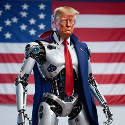 evil donald trump cyborg dictatorship over america