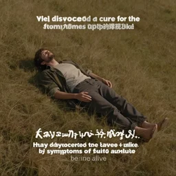 they've discovered a cure for the symptoms of being alive