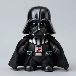 a darth vader cuddly toy