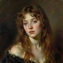 beautiful girl art by ilya repin