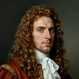 Dan Mumford style portrait of ((((Louis xiv)))) in the style of Rob Lefield and Dan Mumford Dan Mumford Dan Mumford , Greg rutkowski, trending on artstation, digital art, surrealism, macro, vaporwave