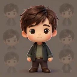 cute little anthropomorphic daniel radcliffe cute and adorable, pretty, beautiful, dnd character art portrait, matte fantasy painting, deviantart artstation, by jason felix by steve argyle by tyler jacobson by peter mohrbacher, cinema