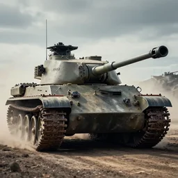 panzer tank, cinematic photography, 4k