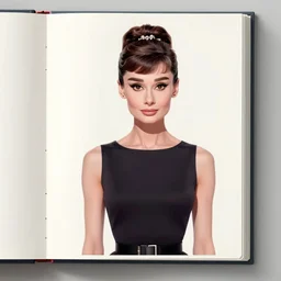 Audrey Hepburn in a  blade and soul  spinoff artbook  rendered by the artist Hyung tae Kim, Jiyun Chae,  Lê Long, Joe Madureira, trending on Artstation by Hyung tae Kim, artbook, Stanley Artgerm Lau, WLOP, Rossdraws , James Gurney