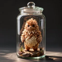 Jar Jar Binks in a jar