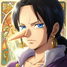 highly detailed vfx portrait of nico robin by eiichiro oda!, makoto shinkai, alphonse mucha, sharp focus, art by artgerm and greg rutkowski!, backlit, harsh overhead sunlight, blue eyes!!, large aquiline nose!!, kaoru mori, best of behance,