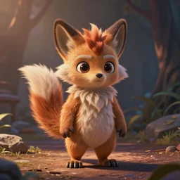 still of my Fursona in the Pixar Movie Furry dreams, directed by John Lasseter cinematic shot parody movie bloopers