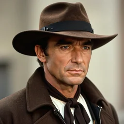 Young Sean Connery as Zorro 4K detail
