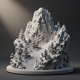 Dom Qwek art station 3D sculpt and render.