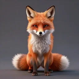perfectly centered portrait, humanoid fox, candid photography, highly detailed, 8 k uhd, unreal engine 5, character concept