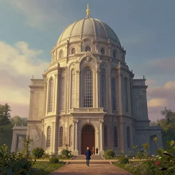 The Kingdom of God by Wes Anderson, Artstation, CGsociety, masterpiece