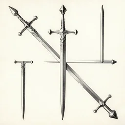 renaissance diagrams of a weapon