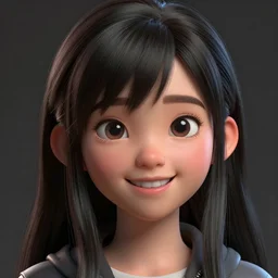 Clothed,worksafe.CGSociety,by WLOP,ilya kuvshinov,krenz cushart,Greg Rutkowski,trending on artstation.Zbrush sculpt,Octane render,Maya,Houdini,VFX.Close-up cartoonish young cute Filipino Japanese Vietnamese idol AV actress girl face,expressing joy,silky hair,deep eyes.Ink painting.Cinematic dramatic atmosphere,sharp focus,soft volumetric studio lighting.