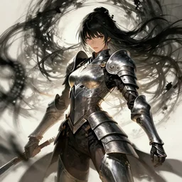 female warrior, passion, bravery, intricate armour costumes, light and shadow effects, intricate, digital painting, art station, concept art, smooth, sharp focus, illustration, art by makoto shinkai and lois van baarle