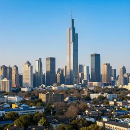 nanjing city skyline