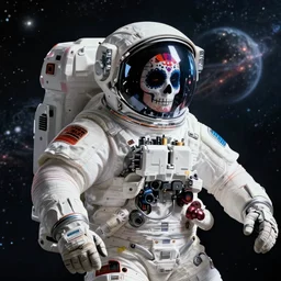 god as an astronaut, intricate detailed environment, photorealistic!, octane render, mechanical, concept art, cinematic lighting, digital art, interstellar, hyper realism, sharp, cyberpunk, 8 k, de dia los muertos. by angus mckie, moebius, maciej kuciara