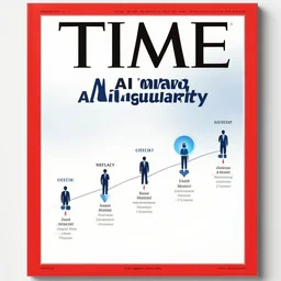 TIME magazine cover, the coming AI singularity, the best timeline
