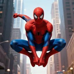 Spiderman as electro