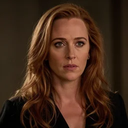 portrait, Gillian Anderson  , dramatic lighting, cinematic, establishing shot, extremely high detail, foto realistic, cinematic lighting, post processed, concept art, artstation, style by eddie mendoza, raphael lacoste, alex ross