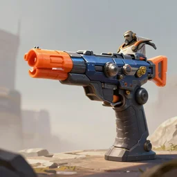 Nerf or nothing, digital art, epic warfare