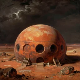 asimov mars habitat by william - adolphe bouguereau, elizabeth jane gardner, alexandre cabanel, jean auguste dominique ingres, tony robert - fleury, john william waterhouse, francois - edouard picot, gustave courbet