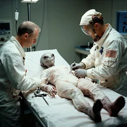 1 9 6 0 ´ s secret photos of an alien autopsy
