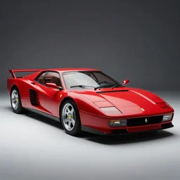 a retro futuristic ferrari 2 5 0 testa rossa concept, studio lighting, award - winning car magazine photography