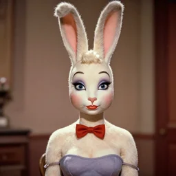photo of jessica rabbit as a real person