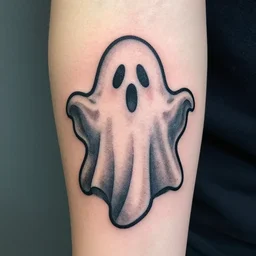 A ghost tattoo, advanced,