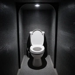 Portal to the multiverse inside a toilet