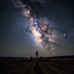 The milkyway drawn by Bob Ross