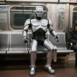 robocop subway waiting