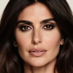 Portrait photography of someone who have the nose of Penélope Cruz, the lips of Scarlett Johansson and the eyes of Jessica Alba, award winning photography by Leonardo Espina