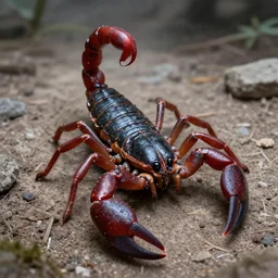 a cross between a tank and a scorpion