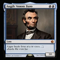 Abraham Lincoln, Magic: the Gathering art, MTG Art